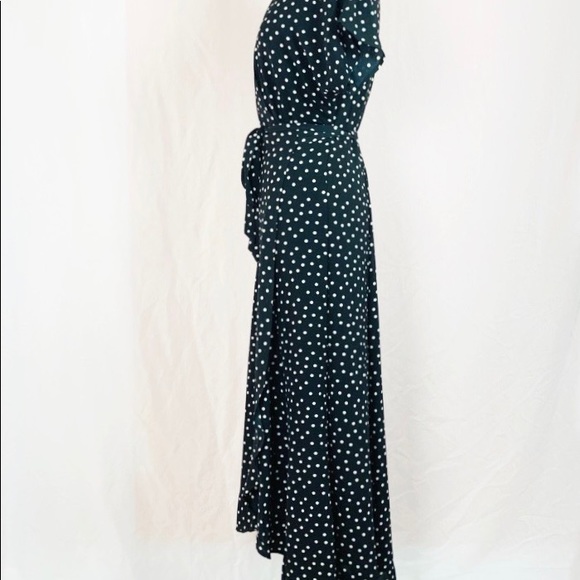Bobeau polka dot wrap dress size S - Picture 4 of 7